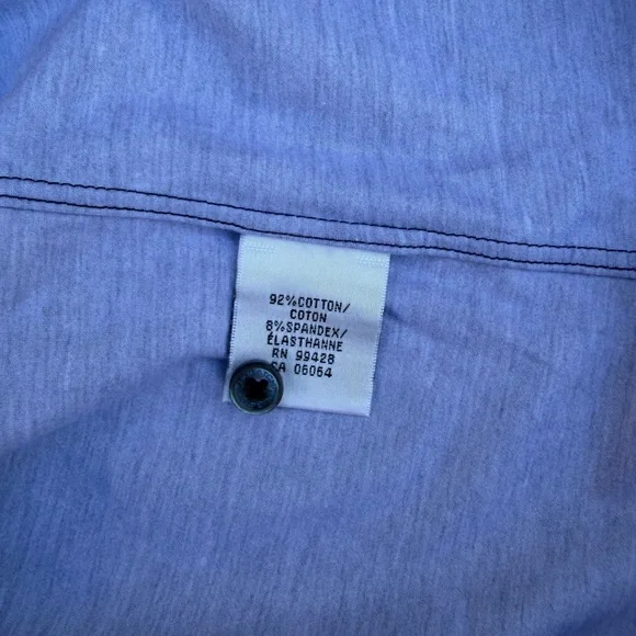 Bugatchi Dark Blue Casual Button Down Shirt - Picture 7 of 8